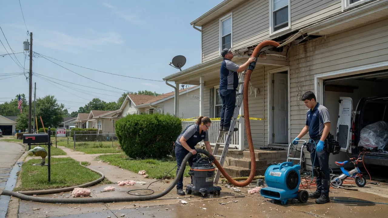 Water Damage Restoration in Sandston, VA near me